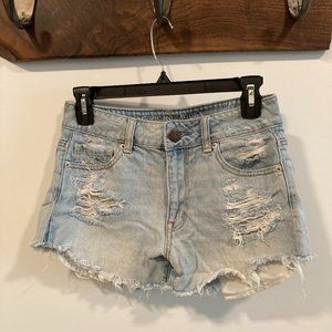 American Eagle Denim Shorts Size 2